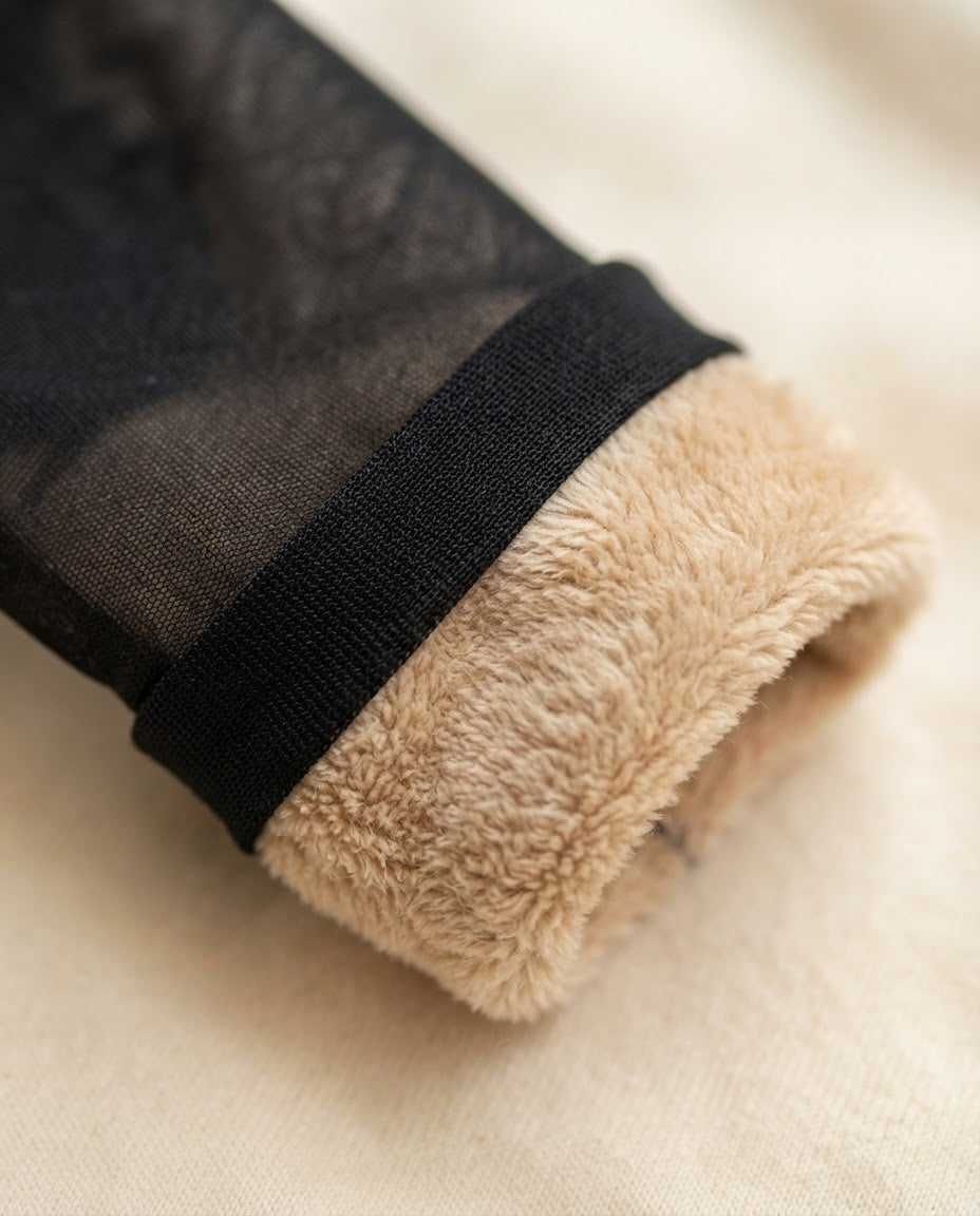 Collant Thermique Polaire Effet Transparent - Confort -30°C