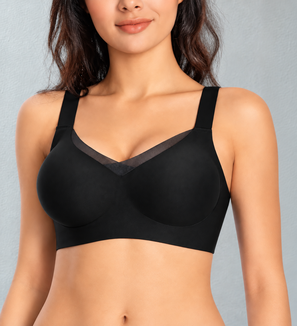 ÉléganciaSoft™ – Le Soutien-Gorge Sans Armatures à Encolure V Qui Sublime Votre Silhouette