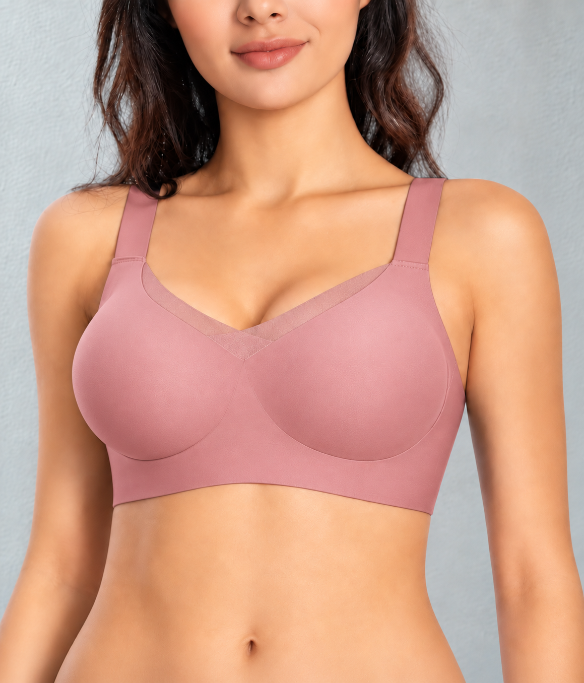 ÉléganciaSoft™ – Le Soutien-Gorge Sans Armatures à Encolure V Qui Sublime Votre Silhouette
